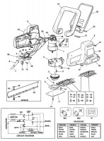 BLACK & DECKER HT40 HEDGECLIPPER (TYPE 1) Spare Parts