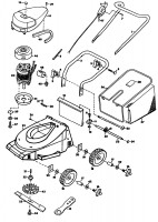 BLACK & DECKER GR410C ROTARY MOWER (TYPE 1) Spare Parts