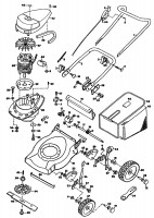 BLACK & DECKER GR530C ROTARY MOWER (TYPE 1) Spare Parts