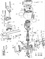 BLACK & DECKER KW850E ROUTER (TYPE 1) Spare Parts