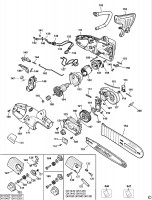 BLACK & DECKER GK1630 CHAINSAW (TYPE 4) Spare Parts