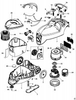 BLACK & DECKER VL1620 VACUUM CLEANER (TYPE 1) Spare Parts