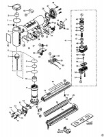 BOSTITCH TU-216-97-E STAPLER (TYPE REV 0) Spare Parts