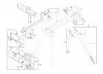 Milwaukee 4000428971 MSL1000 Legstand For 216Mm Mitre Saw Xxx Spare Parts