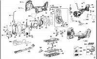 DEWALT DCS335N-XJ JIGSAW SPARE PARTS TYPE1