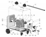 Draper AW243AT 05569 Turbo Arc Welder Spare Parts