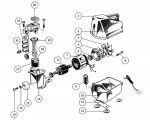 Draper DA200/0 09526 Oil Free Compressor Spare Parts