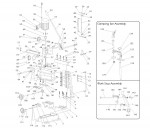 Draper BM25/AABM25 09896 bench morticer Spare Parts