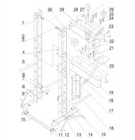 Draper HFP/20B 10598 tonne hydraulic floor press Spare Parts