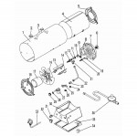 Draper PSH125SS 17685 Propane Space Heater Spare Parts