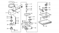 Draper 4208 19897 ORBITAL JITTERBUG SANDER Spare Parts