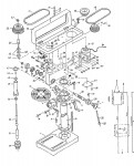 Draper D16/16 36389 16 Speed Bench Drill Spare Parts