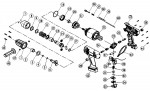 Draper CIW192V2K 36986 19.2V cordless impact WrenchKit Spare Parts