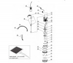 Draper SWBP4A 38241 12V DC Li-ion 65W Water Butt Pump Spare Parts