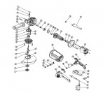 Draper AG2232 41454 2200W 230m Angle Grinder Spare Parts