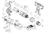 Draper CHD182VPLUS 57807 18V CORDLESS COMBI HAMMER DRILL Spare Parts