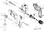 Draper HD650VC 57821 HAMMER DRILL Spare Parts