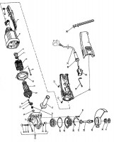 Draper AG1125 57836 ANGLE GRINDER Spare Parts