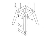 Draper ABS1 61662 BANDSAW STAND Spare Parts