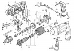 Draper HD660VC 69357 600W Hammer Drill Spare Parts