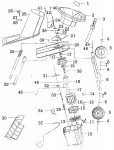 Draper GS2400 69673 Garden Shredder Spare Parts