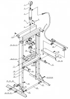 Draper HFP/20D 20 Tonne Floor Press Spare Parts