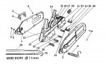 Draper WRP1 71208 1600KG Wire Rope Puller Spare Parts