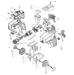 Draper GSQ2400 74007 Quiet Shredder Spare Parts