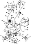 Draper LM1300 74046 Rotary Mower Spare Parts