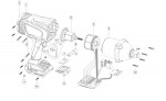 Draper XP20IW3/4.1060 79367 Impact Wrench Spare Parts