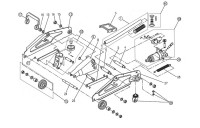 Draper TJK2 90221 Trolley Jack Combination Kit Spare Parts