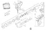 Milwaukee 4000411901 C12IW-22C Cordless Impact Wrench Gb2 Spare Parts