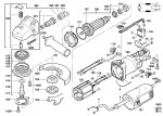 Milwaukee 4000385751 AG8-115 Angle Grinder 1M Ag 8-115 Spare Parts