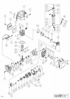 HITACHI ENGINE GRASS TRIMMER/BRUSH CUTTER CG 24ECMP SPARE PARTS