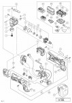 HITACHI CORDLESS MULTI TOOL CV 14DBL SPARE PARTS