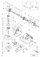 HITACHI DISC GRINDER G 13SP SPARE PARTS