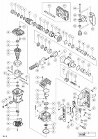 HITACHI DEMOLITION HAMMER H 60MC SPARE PARTS