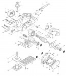 Makita 1923H 110v 240v Corded Planer Spare Parts