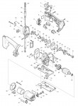 Makita 4334D Cordless Variable Speed Jigsaw Cuter Spare Parts