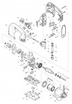 Makita 4340CT Corded Orbital Action Jigsaw 110v & 240v Spare Parts