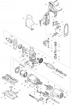 Makita 4341CT Corded Orbital Action Jigsaw 110v & 240v Spare Parts