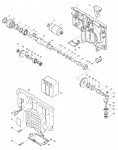 Makita 8015D Percussion Drill 10.8v Spare Parts