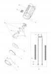 Makita ML101 Rechargable LED Torch Spare Parts