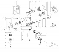 METABO 00154000 S 18 LTX 115 Cordless Burnishing Machine Spare Parts