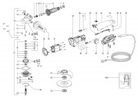 METABO 00266000 W 8-125 QUICK EU 800w 125mm Angle Grinder 230V Spare Parts