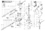 METABO 00340391 KHE 56 GB SDS-Max Combination Hammer Drill 110V Spare Parts