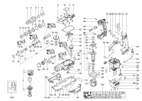 METABO 00341002 KHE 76 EU SDS-Max Combination Hammer Drill 230V Spare Parts