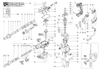 METABO 00366000 MHE 56 EU 1300w SDS Max Chipping Hammer 230V Spare Parts