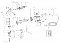 METABO 00465001 WE 15-125 HD EU 1550w 125mm Angle Grinder 230V Spare Parts
