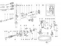 METABO 00626000 B E 622 S R+L EU 620w Rotary Drill 230V Spare Parts